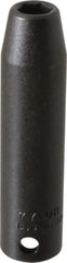 Proto - 3/8" Drive 5/16" Deep Impact Socket - 6 Points, 2-3/4" OAL - Exact Tooling
