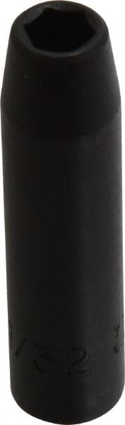 Proto - 3/8" Drive 11/32" Deep Impact Socket - 6 Points, 2-3/4" OAL - Exact Tooling