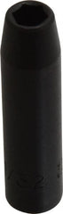 Proto - 3/8" Drive 11/32" Deep Impact Socket - 6 Points, 2-3/4" OAL - Exact Tooling