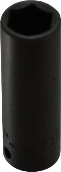 Proto - 3/8" Drive 5/8" Deep Impact Socket - 6 Points, 2-3/4" OAL - Exact Tooling