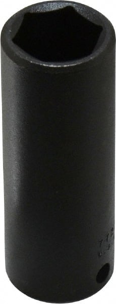 Proto - 3/8" Drive 11/16" Deep Impact Socket - 6 Points, 2-3/4" OAL - Exact Tooling