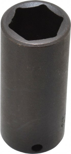 Proto - 3/8" Drive 13/16" Deep Impact Socket - 6 Points, 2-3/4" OAL - Exact Tooling