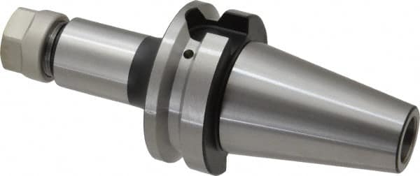 ETM - 0.5mm to 10mm Capacity, 100mm Projection, BT40 Taper Shank, ER16 Collet Chuck - 3.94" OAL - Exact Tooling