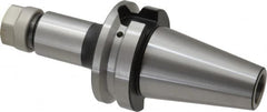ETM - 0.5mm to 10mm Capacity, 100mm Projection, BT40 Taper Shank, ER16 Collet Chuck - 3.94" OAL - Exact Tooling