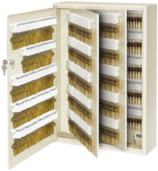 Master Lock - 730 Keys, Almond Key Storage Cabinet - 18" Wide x 7" Deep x 25-1/4" High - Exact Tooling
