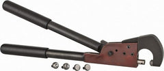 US Airtool - 1" Yoke Hand Rivet Squeezer - 3/32 to 5/32" Capacity - Exact Tooling