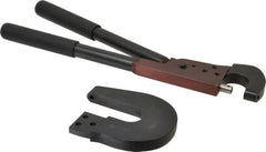 US Airtool - 2" Yoke Hand Rivet Squeezer - 3/32 to 5/32" Capacity - Exact Tooling