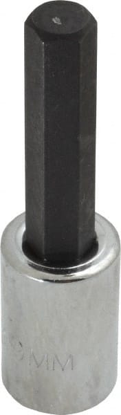Proto - 3/8" Drive, 9mm Hex Bit Socket - 2-5/8" OAL - Exact Tooling