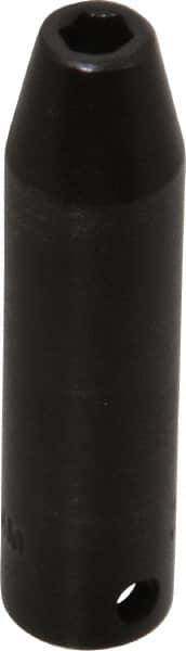 Proto - 3/8" Drive 6mm Deep Impact Socket - 6 Points, 2-47/64" OAL - Exact Tooling
