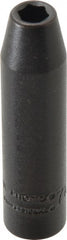 Proto - 3/8" Drive 7mm Deep Impact Socket - 6 Points, 2-47/64" OAL - Exact Tooling