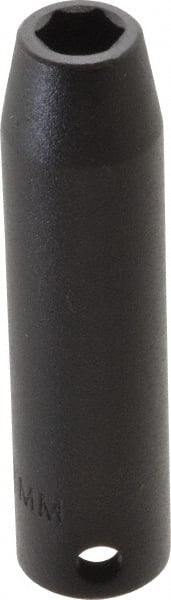 Proto - 3/8" Drive 8mm Deep Impact Socket - 6 Points, 2-47/64" OAL - Exact Tooling