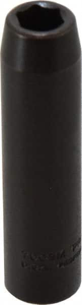 Proto - 3/8" Drive 9mm Deep Impact Socket - 6 Points, 2-47/64" OAL - Exact Tooling