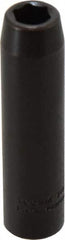 Proto - 3/8" Drive 9mm Deep Impact Socket - 6 Points, 2-47/64" OAL - Exact Tooling