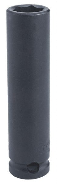 Proto - 3/8" Drive 22mm Deep Impact Socket - 6 Points, 2-47/64" OAL - Exact Tooling
