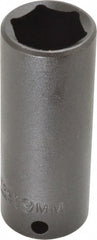 Proto - 3/8" Drive 19mm Deep Impact Socket - 6 Points, 2-47/64" OAL - Exact Tooling