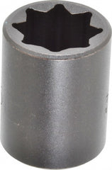 Proto - 1/2" Drive 11/16" Standard Impact Socket - 8 Points, 1-1/2" OAL - Exact Tooling
