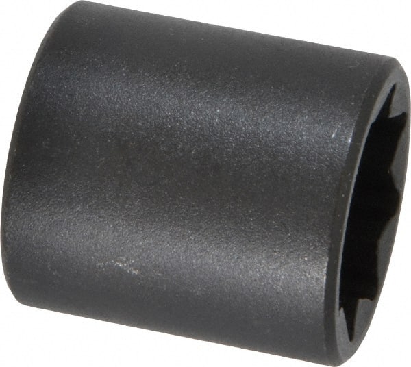 Proto - 1/2" Drive 7/8" Standard Impact Socket - 8 Points, 1-5/8" OAL - Exact Tooling