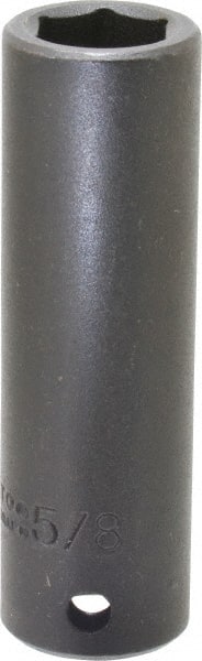 Proto - 1/2" Drive 5/8" Deep Impact Socket - 6 Points, 3-1/4" OAL - Exact Tooling