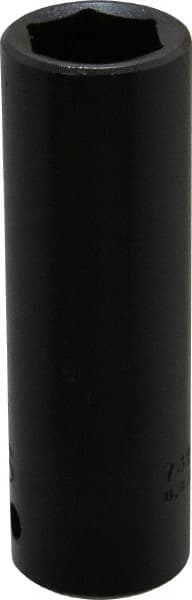 Proto - 1/2" Drive 11/16" Deep Impact Socket - 6 Points, 3-1/4" OAL - Exact Tooling