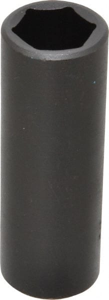 Proto - 1/2" Drive 3/4" Deep Impact Socket - 6 Points, 3-1/4" OAL - Exact Tooling