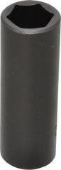 Proto - 1/2" Drive 3/4" Deep Impact Socket - 6 Points, 3-1/4" OAL - Exact Tooling