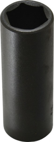 Proto - 1/2" Drive 7/8" Deep Impact Socket - 6 Points, 3-1/2" OAL - Exact Tooling