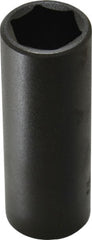 Proto - 1/2" Drive 7/8" Deep Impact Socket - 6 Points, 3-1/2" OAL - Exact Tooling