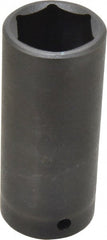 Proto - 1/2" Drive 1-1/16" Deep Impact Socket - 6 Points, 3-1/2" OAL - Exact Tooling