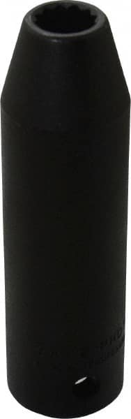 Proto - 1/2" Drive 3/8" Deep Impact Socket - 12 Points, 3-1/4" OAL - Exact Tooling