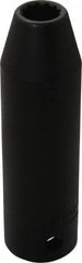 Proto - 1/2" Drive 3/8" Deep Impact Socket - 12 Points, 3-1/4" OAL - Exact Tooling