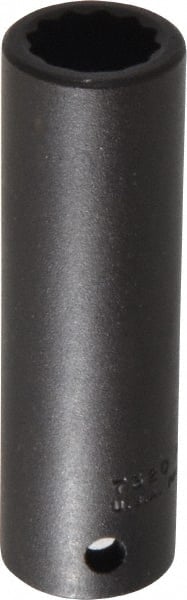 Proto - 1/2" Drive 5/8" Deep Impact Socket - 12 Points, 3-1/4" OAL - Exact Tooling
