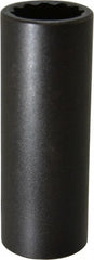 Proto - 1/2" Drive 7/8" Deep Impact Socket - 12 Points, 3-1/2" OAL - Exact Tooling