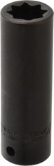 Proto - 1/2" Drive 9/16" Deep Impact Socket - 8 Points, 3-1/4" OAL - Exact Tooling