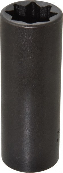 Proto - 1/2" Drive 11/16" Deep Impact Socket - 8 Points, 3-1/4" OAL - Exact Tooling