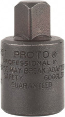 Proto - 3/8 Male 1/2 Female Impact Drive Adapter - 1-7/16" OAL - Exact Tooling
