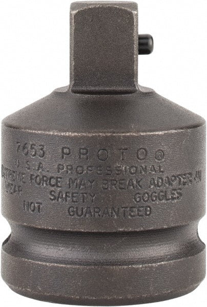 Proto - 1/2 Male 3/4 Female Impact Drive Adapter - 2-1/16" OAL - Exact Tooling