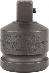 Proto - 1/2 Male 3/4 Female Impact Drive Adapter - 2-1/16" OAL - Exact Tooling