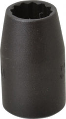 Proto - 1/2" Drive 13mm Standard Impact Socket - 12 Points, 1-1/2" OAL - Exact Tooling