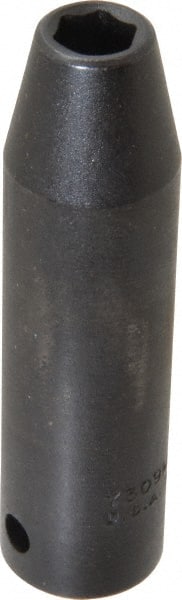 Proto - 1/2" Drive 9mm Deep Impact Socket - 6 Points, 3-1/4" OAL - Exact Tooling
