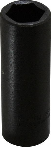 Proto - 1/2" Drive 19mm Deep Impact Socket - 6 Points, 3-1/4" OAL - Exact Tooling