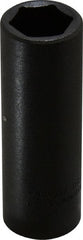 Proto - 1/2" Drive 19mm Deep Impact Socket - 6 Points, 3-1/4" OAL - Exact Tooling