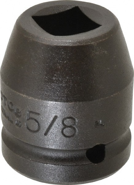 Proto - 3/4" Drive 5/8" Standard Impact Socket - 4 Points, 2" OAL - Exact Tooling