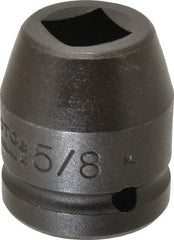 Proto - 3/4" Drive 5/8" Standard Impact Socket - 4 Points, 2" OAL - Exact Tooling