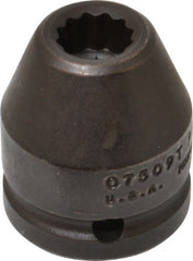 Proto - 3/4" Drive 9/16" Standard Impact Socket - 12 Points, 1-7/8" OAL - Exact Tooling