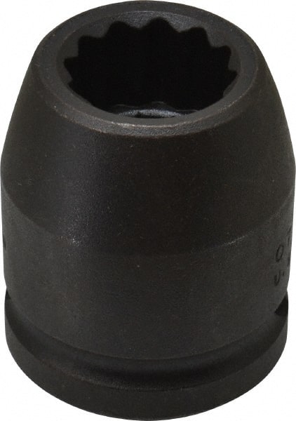 Proto - 3/4" Drive 13/16" Standard Impact Socket - 12 Points, 1-15/16" OAL - Exact Tooling