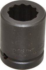 Proto - 3/4" Drive 15/16" Standard Impact Socket - 12 Points, 2" OAL - Exact Tooling
