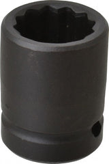 Proto - 3/4" Drive 1-1/16" Standard Impact Socket - 12 Points, 2-1/16" OAL - Exact Tooling