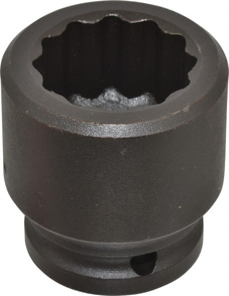 Proto - 3/4" Drive 1-5/16" Standard Impact Socket - 12 Points, 2-3/16" OAL - Exact Tooling