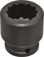 Proto - 3/4" Drive 1-5/16" Standard Impact Socket - 12 Points, 2-3/16" OAL - Exact Tooling
