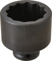 Proto - 3/4" Drive 2-1/8" Standard Impact Socket - 12 Points, 3-3/32" OAL - Exact Tooling